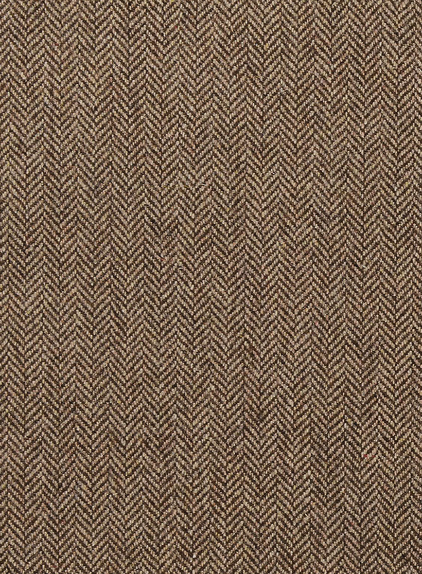 Women's Irish Brown Herringbone Tweed Suit - Image 4