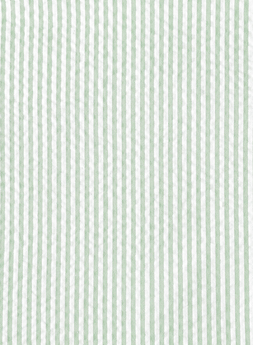Women's Light Green Seersucker Suit - Image 4