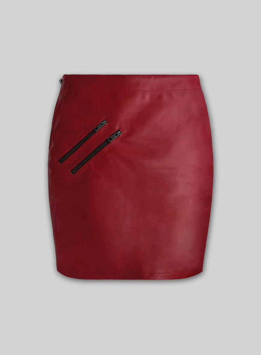 Women's Zivva Leather Skirt