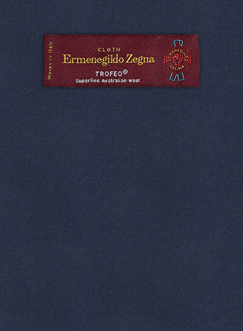 Lanificio Zegna Trofeo Royal Blue Wool Suit - Image 2
